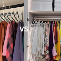 Velvet Hangers vs Plastic Hangers: Which One’s Best for a Tidy Wardrobe