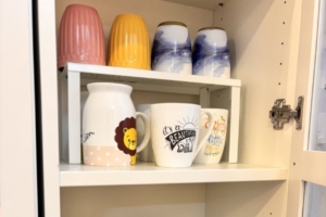 Home organizing services for crockery storage