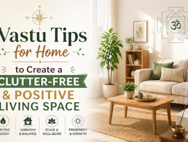 Vastu Tips for Home to Create a Clutter-Free & Positive Living Space