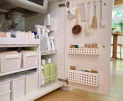 How to Organize Under the Sink
