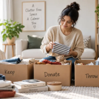 How to Declutter: What to Keep, Donate or Throw