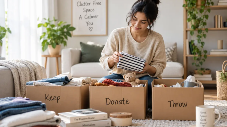 How to Declutter: What to Keep, Donate or Throw