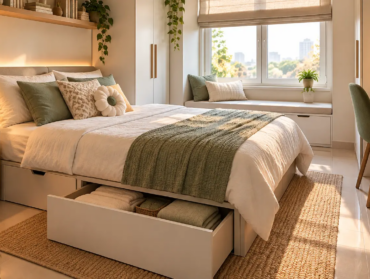 How to Organize a Small Bedroom Without Making It Feel Crowded