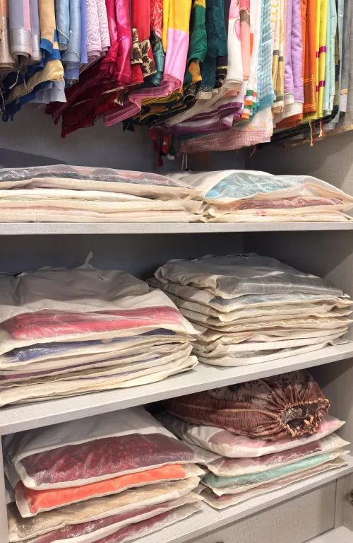 Store your festive silks the way they deserve